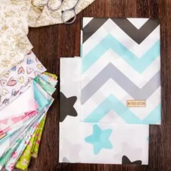 Набор ткани пэчворк «Тихая ночь», 50 × 50 см