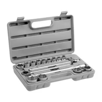 Набор торцевых головок ЕРМАК 736-565, с воротками, 1/2", 10 - 32 мм, 16 предметов