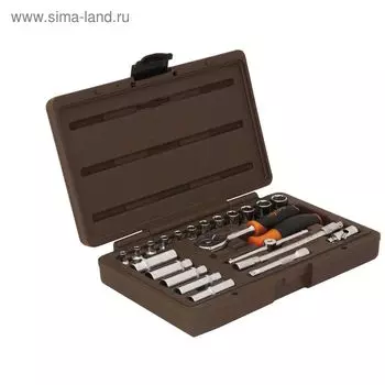 Набор торцевых головок Ombra 911423, 23 предмета