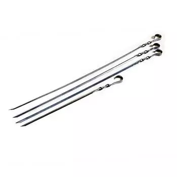 Набор угловых шампуров ROYALGRILL™, 62х1х0,1 см, 6 шт. в чехле, нержавеющая сталь