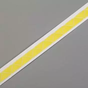 Набор уголков с кармашком для фотографий 250 уголков "Жёлтые" 2мх1,03 см