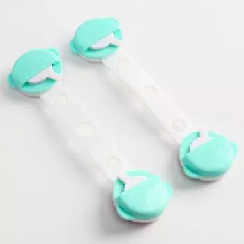 Набор универсальных блокираторов, 2 шт., цвет белый/бирюзовый