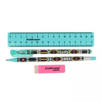 Набор в ZIP-пакете ErichKrause Ornament, 4 предмета