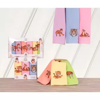 Набор вафельных салфеток Diva Afrodita «Тигр», размер 40x60 см, 6 шт