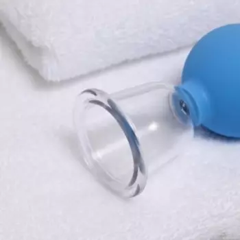 Набор вакуумных банок для массажа «Лечебные», d = 50 мм, 8 шт