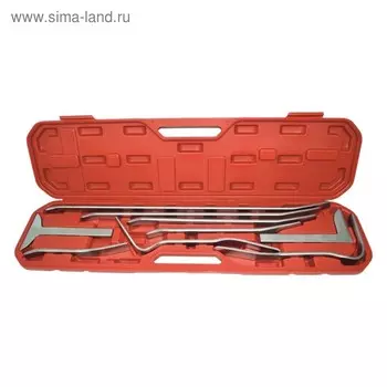 Набор WIEDERKRAFT WDK-65349, рихтовочных монтажных лопаток, пластиковый кейс