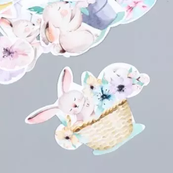 Набор высечек "Sweet bunny" 54 шт