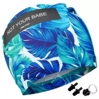 Набор для плавания взрослый Not your babe: шапочка+беруши+зажим для носа, обхват 54-60 см