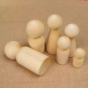 Набор заготовок для творчества" Куклы" 6шт.