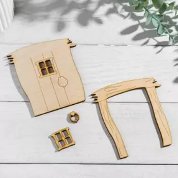 Набор заготовок "Дверь", 4 детали