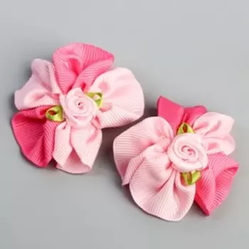 Заколка для волос, 2 штуки, Маша и Медведь