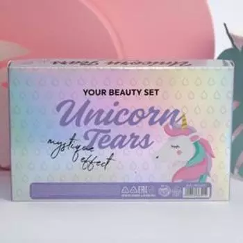 Набор: запечённые румяна и кисть для макияжа Unicorn Tears