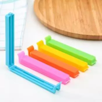 Зажимы для пакетов Доляна «Лёд», 10.5 см, 5 шт., МИКС