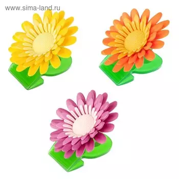 Набор зажимов для пакетов Flower power, 3 шт