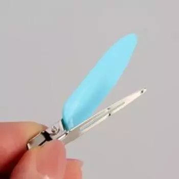 Зажимы для волос, набор - 4 шт., 1.86 (±1) см, МИКС