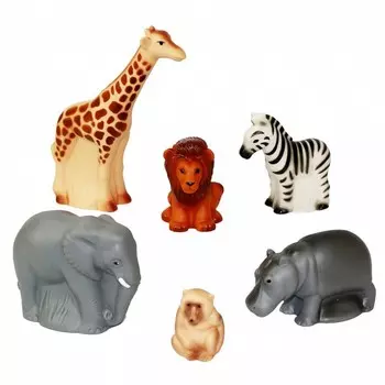 Фигурки «Животные Африки», набор 6 шт.