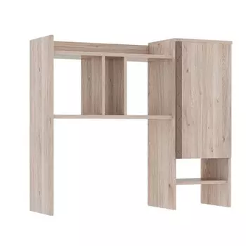 Надстройка для стола «Лайк 28.01», 1190 290 1010 мм, цвет дуб мария / какао