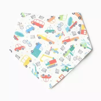 Нагрудник-слюнявчик (2 шт), цвет молочный