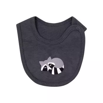 Нагрудник «Улыбка», рост 68 см., цвет графитовый