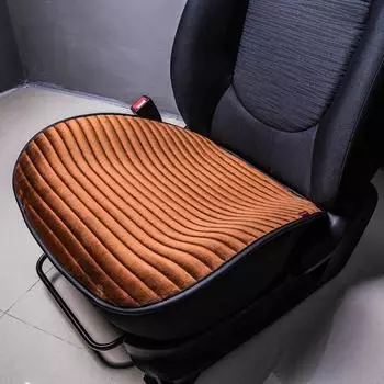 Накидка Monaco Mini, 3D, велюр, коричневый/черный