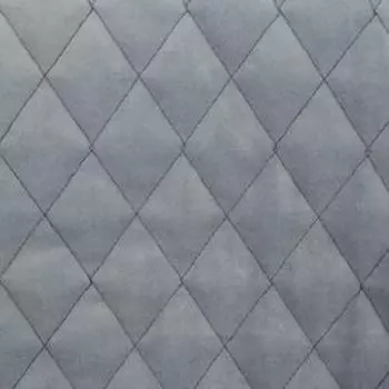 Накидка на переднее сиденье, велюр, размер 55 х 150 см, серый