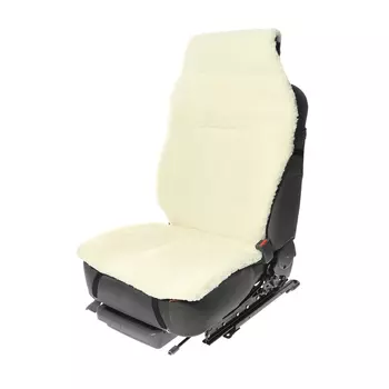 Накидка на сиденье МАТЕХ WARMLY LINE, мех, 137 х 55 см, белый