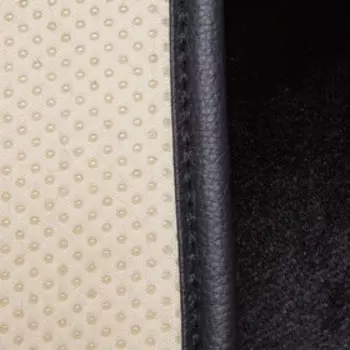 Накидка на сиденье Skyway ARCTIC, искусственный мех, черный, 2 предмета, S03001086