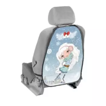 Накидка-незапинайка, 46х62 см, детский, голубой