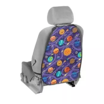 Накидка-незапинайка, 46х62 см, космос, фиолетовый