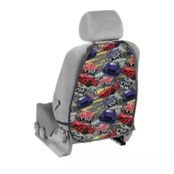 Накидка-незапинайка, 46х62 см, узор, серый