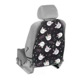 Накидка-незапинайка, 46х62 см, животные, черный