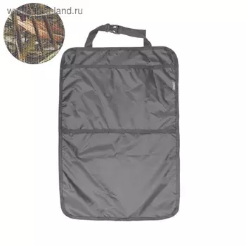 Накидка-органайзер, на спинку сиденья, с 1 карманом, оксфорд 240, тростник