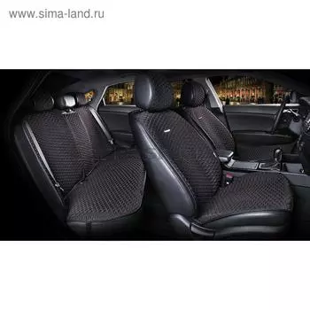 Накидки Palermo Plus, 3D, текстиль, черный/оранжевый