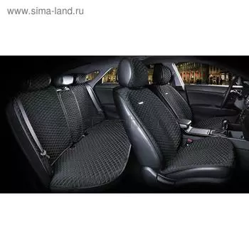 Накидки Palermo Plus, 3D, текстиль, черный/зеленый