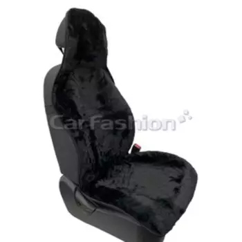 Накидки "SHEEP PLUS", искусственный мех, 2 шт., черный