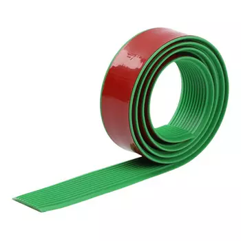 Противоскользящая накладка прямая TAKE IT EASY, самоклеющаяся, с полосами, 100030 мм, цвет зелёный