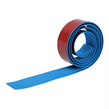 Противоскользящая накладка прямая TAKE IT EASY, самоклеющаяся, с полосами, 100030 мм, цвет синий