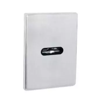 Накладка декорат.с авт.штор. сув. замок ESC 486-S-auto RL, SSC-16, цвет сатин. хром, 1 шт.