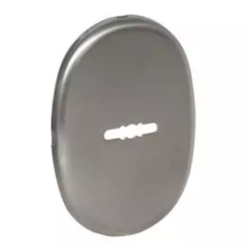 Накладка декоративная ESC 475 eco SN, на сувальдный замок, цвет матовый никель