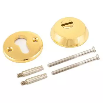 Накладка для цилиндрового механизма "АЛЛЮР" Н-03 PVD 60-80 мм, цвет латунь