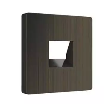 Накладка для RJ45 и RJ11 WL12-RJ-CP, цвет бронза