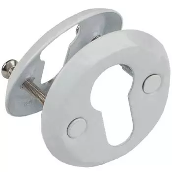 Накладка на цилиндр 016pz WW, белая