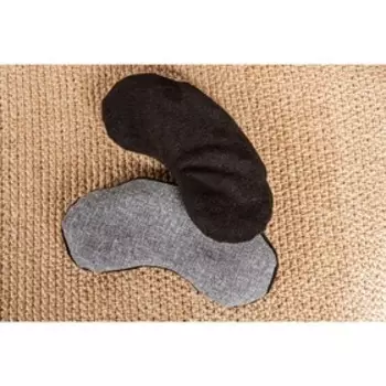 Накладка на глаза «Йога», анатомическая, цвет серый