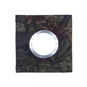 Накладка на окно "Сибтермо" для палатки "Медведь" под дровяную печь, 28х24 см, диаметр 80-100 мм, 01410603