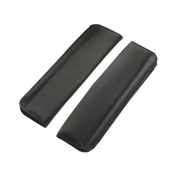 Накладка на ремень безопасности МАТЕХ МТХ LINE, 2 шт, 24 х 7 х 1,5 см, черный