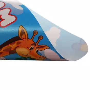 Накладка на стол пластиковая А4 (330 х 230 мм) 400 мкм, Обучающая, НПД-1 «Лепим собачку»