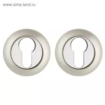 Накладка под цилиндр ET JR SN/CP-3 , цвет матовый никель, хром