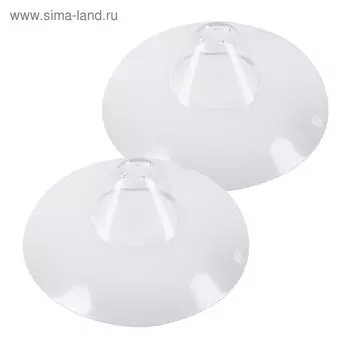 Накладки на грудь защитные, силиконовые, набор 2 шт.