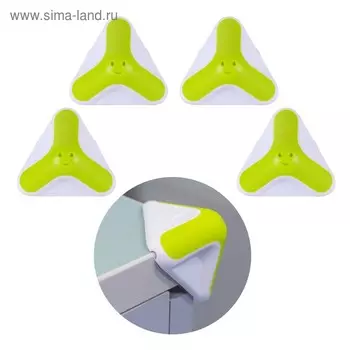 Накладки на углы цветные, 4 шт.