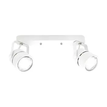 Накладной поворотный Светильник Ambrella light GU10/LED max 10 Вт, 60x60x130 мм, цвет белый